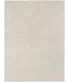 Khotan 8'10'' X 11'10'' Hand-Knotted Wool Rug 8'10'' x 11'10'' (265 X 355) / Grey / Ivory