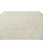 Khotan 15'4'' X 23'0'' Hand-Knotted Wool Rug 15'4'' x 23'0'' (460 X 690) / Green / Ivory