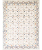 Khotan 9' 1" X 12' 7" Hand-Knotted Wool Rug 9' 1" X 12' 7" (277 X 384) / Grey / Blue