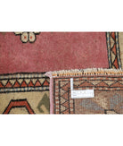 Vintage 6'9'' X 9'3'' Hand-Knotted Wool Rug 6'9'' x 9'3'' (203 X 278) / Pink / Ivory