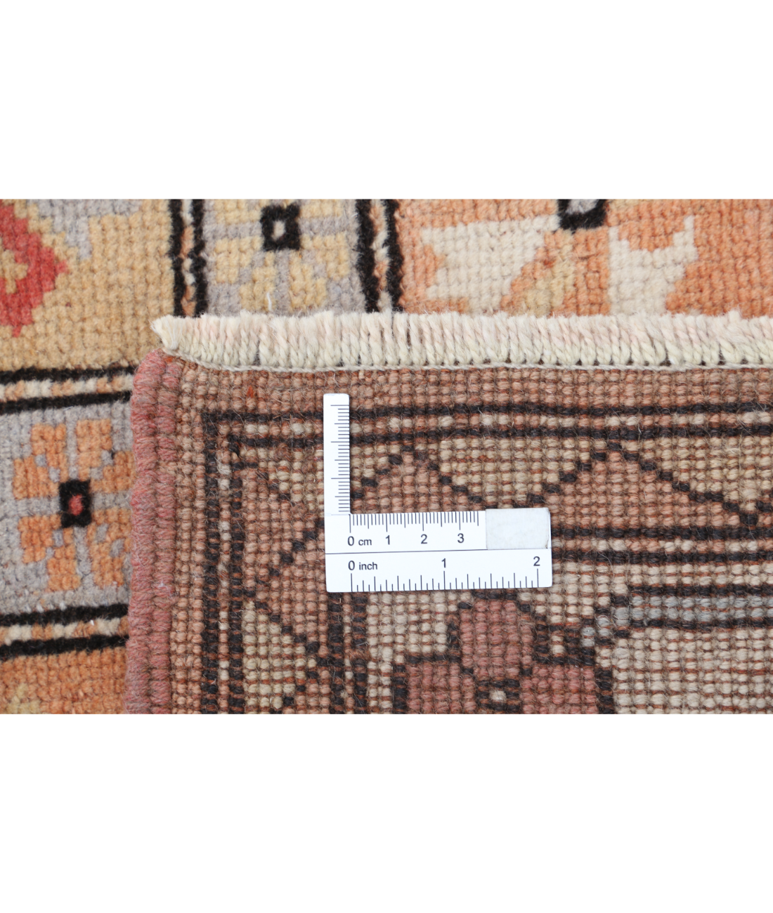 Vintage 8'4'' X 12'4'' Hand-Knotted Wool Rug 8'4'' x 12'4'' (250 X 370) / Multi / Gold