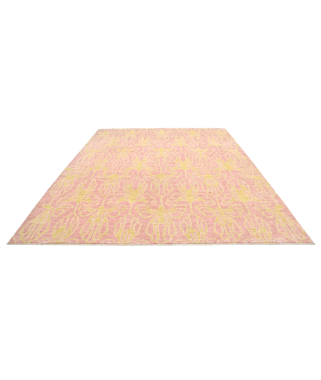 Modcar 9'2'' X 11'9'' Hand-Knotted Wool Rug 9'2'' x 11'9'' (275 X 353) / Purple / Purple