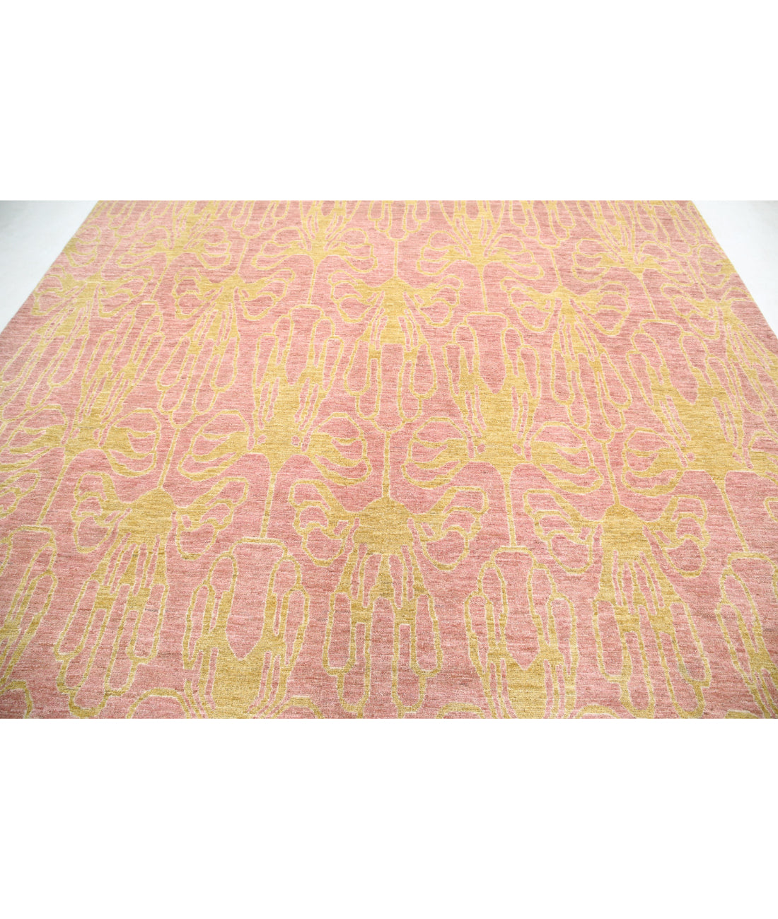 Modcar 9'2'' X 11'9'' Hand-Knotted Wool Rug 9'2'' x 11'9'' (275 X 353) / Purple / Purple