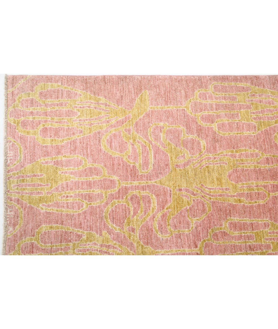 Modcar 9'2'' X 11'9'' Hand-Knotted Wool Rug 9'2'' x 11'9'' (275 X 353) / Purple / Purple