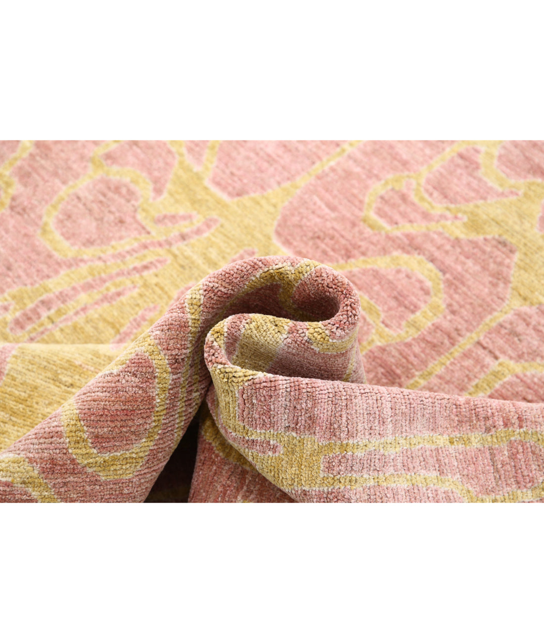 Modcar 9'2'' X 11'9'' Hand-Knotted Wool Rug 9'2'' x 11'9'' (275 X 353) / Purple / Purple