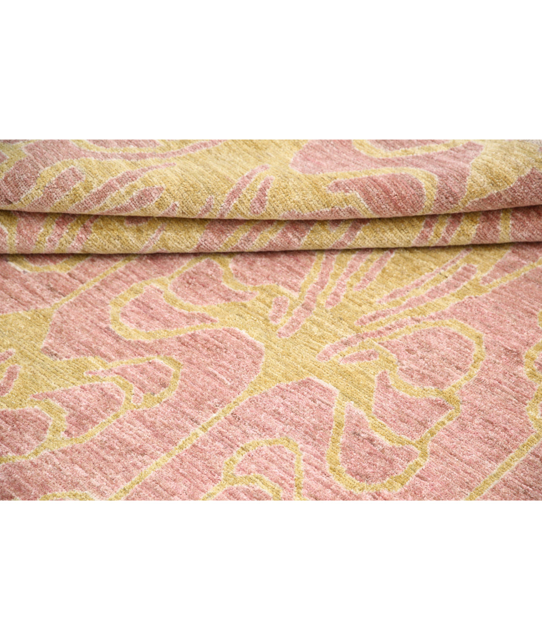 Modcar 9'2'' X 11'9'' Hand-Knotted Wool Rug 9'2'' x 11'9'' (275 X 353) / Purple / Purple