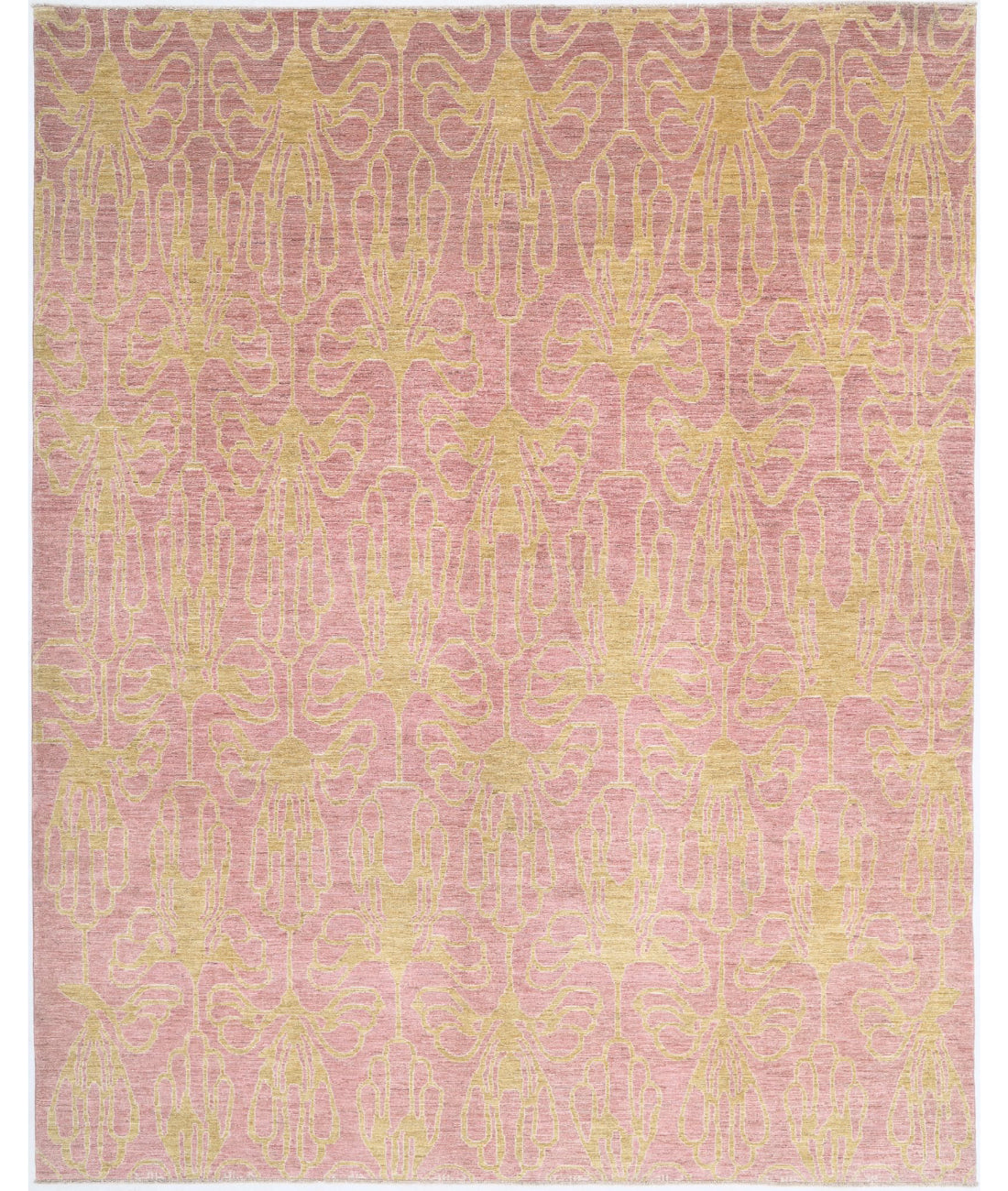 Modcar 9'2'' X 11'9'' Hand-Knotted Wool Rug 9'2'' x 11'9'' (275 X 353) / Purple / Purple