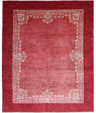 Modcar 8'1'' X 9'10'' Hand-Knotted Wool Rug 8'1'' x 9'10'' (243 X 295) / Rust / N/A