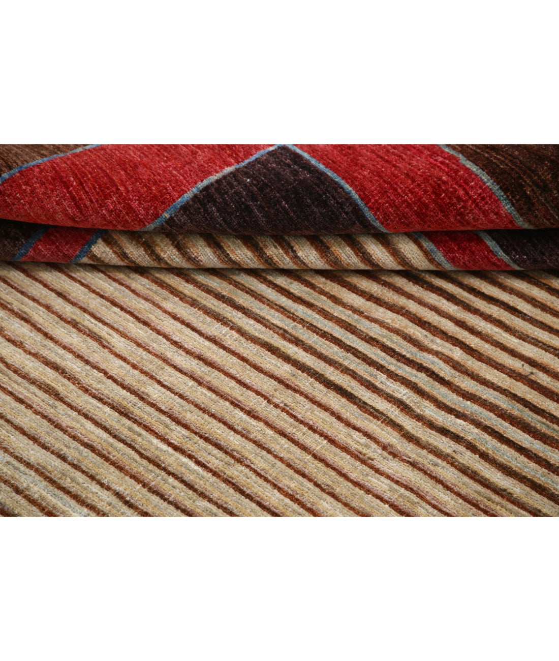 Modcar 7'9'' X 9'5'' Hand-Knotted Wool Rug 7'9'' x 9'5'' (233 X 283) / Beige / N/A