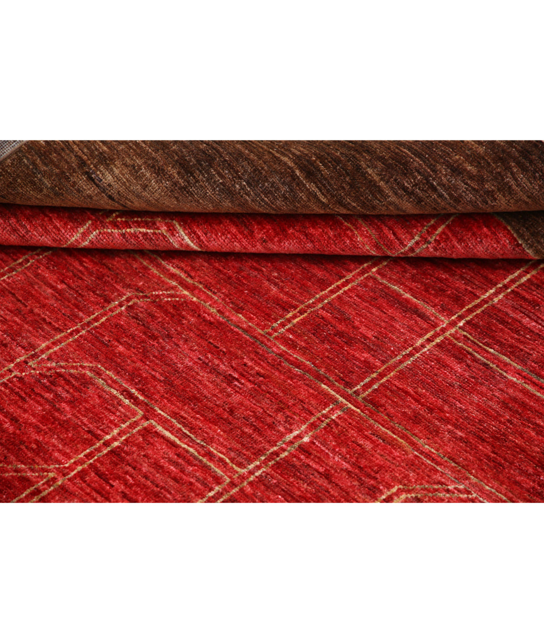 Modcar 6'2'' X 8'9'' Hand-Knotted Wool Rug 6'2'' x 8'9'' (185 X 263) / Multi / N/A