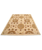 Modcar 6'6'' X 7'10'' Hand-Knotted Wool Rug 6'6'' x 7'10'' (195 X 235) / Beige / N/A