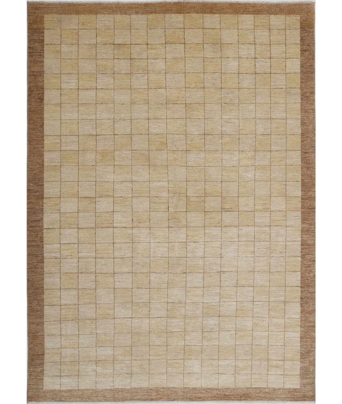 Modcar 6'0'' X 8'7'' Hand-Knotted Wool Rug 6'0'' x 8'7'' (180 X 258) / Beige / N/A