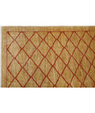 Modcar 5'7'' X 7'7'' Hand-Knotted Wool Rug 5'7'' x 7'7'' (168 X 228) / Beige / N/A