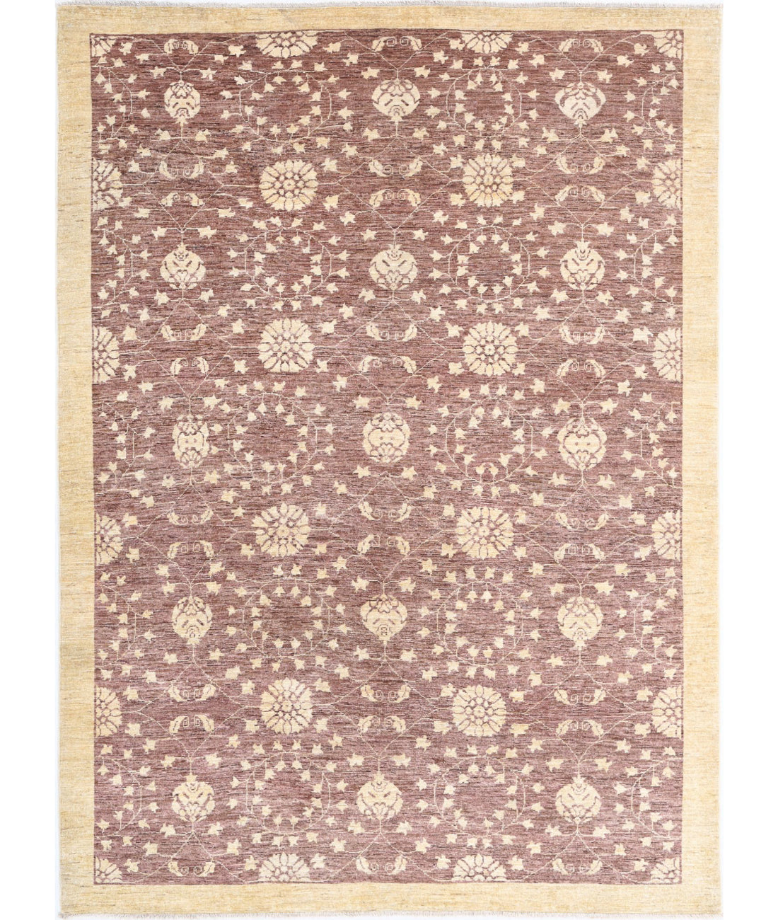 Modcar 6'1'' X 8'6'' Hand-Knotted Wool Rug 6'1'' x 8'6'' (183 X 255) / Multi / N/A