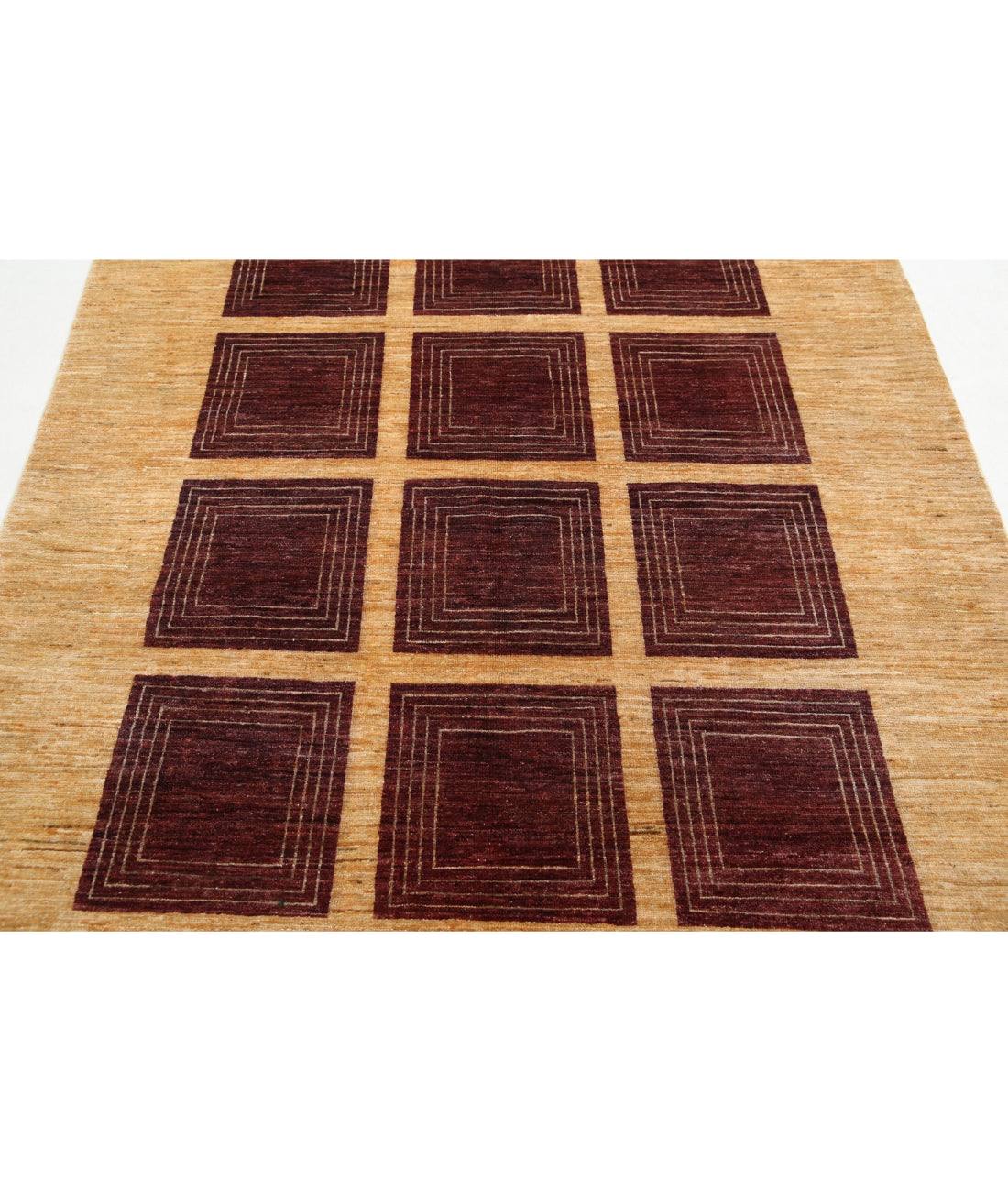 Modcar 5'1'' X 7'8'' Hand-Knotted Wool Rug 5'1'' x 7'8'' (153 X 230) / Multi / N/A