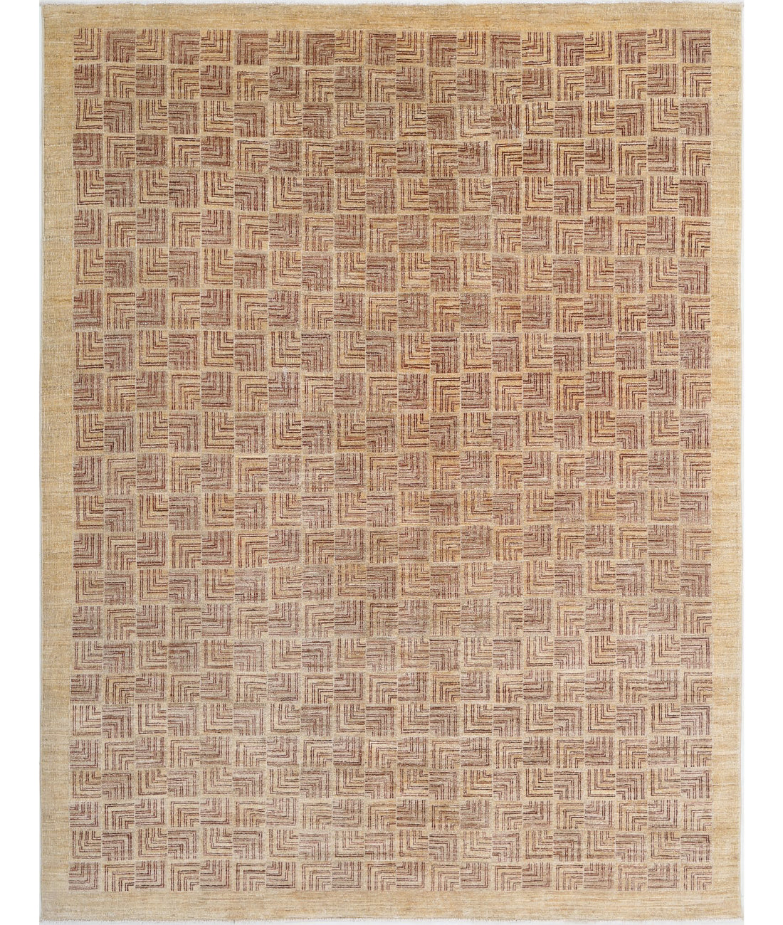Modcar 6'6'' X 8'6'' Hand-Knotted Wool Rug 6'6'' x 8'6'' (195 X 255) / Multi / N/A