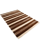 Modcar 5'1'' X 7'4'' Hand-Knotted Wool Rug 5'1'' x 7'4'' (153 X 220) / Multi / N/A