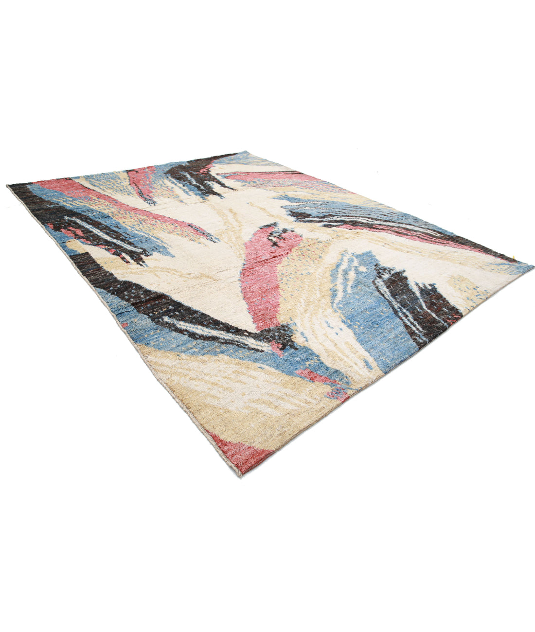 Moroccan 10'0'' X 12'6'' Hand-Knotted Wool Rug 10'0'' x 12'6'' (300 X 375) / Multi / Multi
