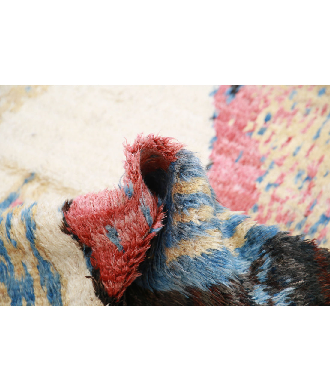 Moroccan 10'0'' X 12'6'' Hand-Knotted Wool Rug 10'0'' x 12'6'' (300 X 375) / Multi / Multi