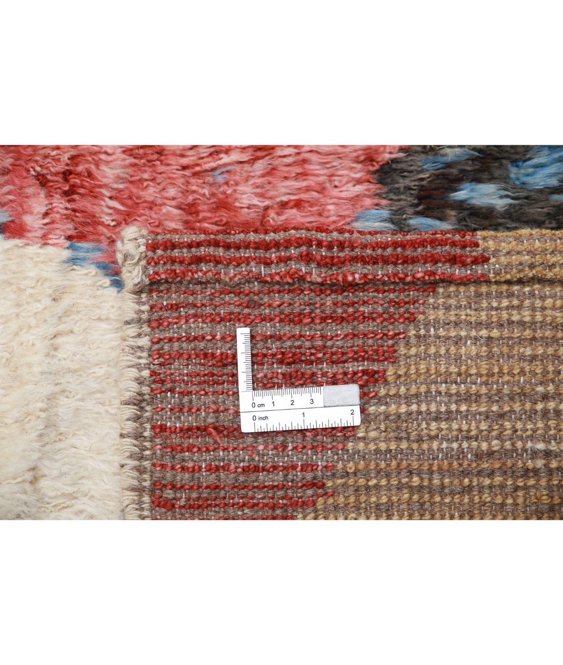 Moroccan 10'0'' X 12'6'' Hand-Knotted Wool Rug 10'0'' x 12'6'' (300 X 375) / Multi / Multi