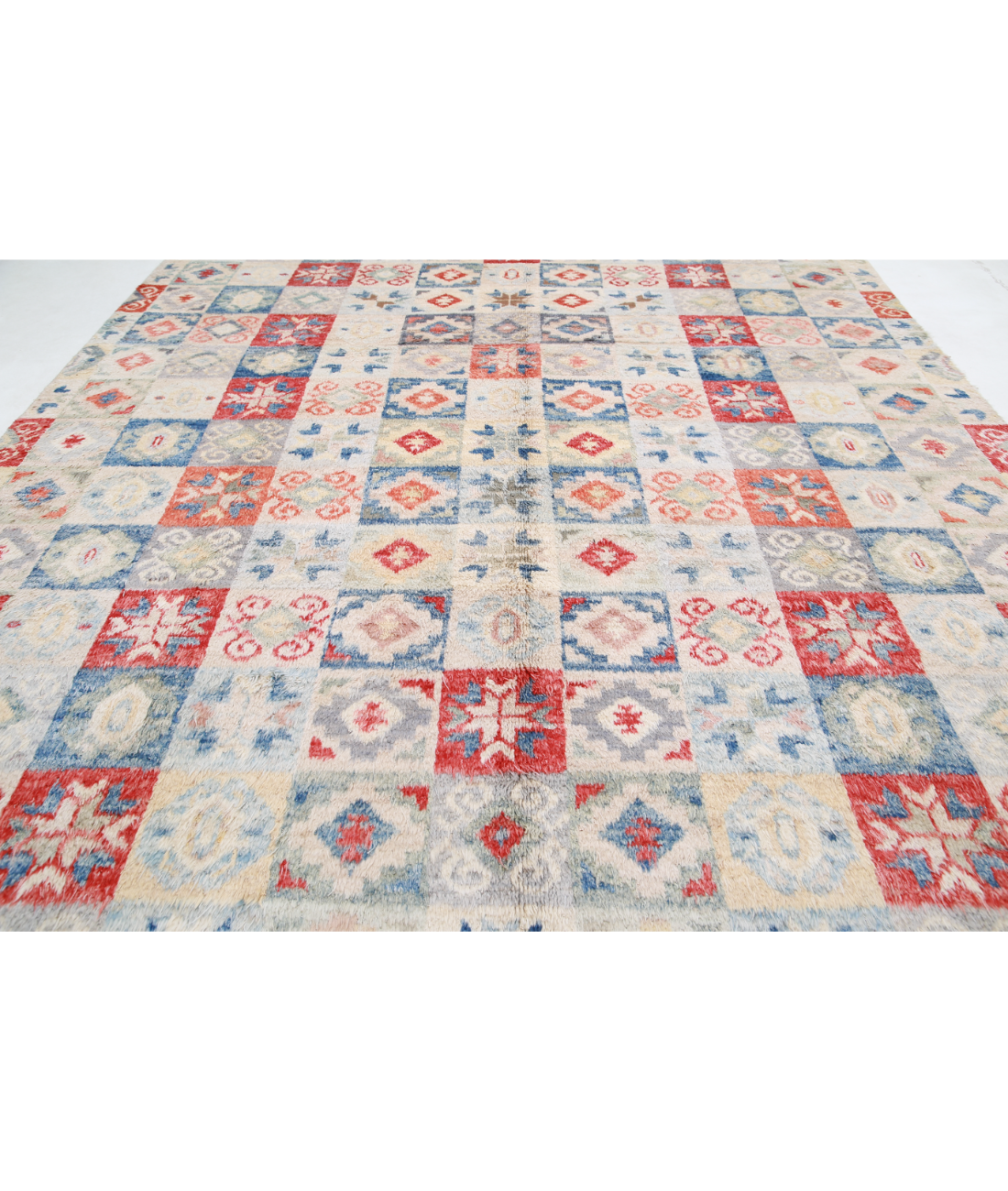 Moroccan 10'7'' X 13'11'' Hand-Knotted Wool Rug 10'7'' x 13'11'' (318 X 418) / Multi / Multi