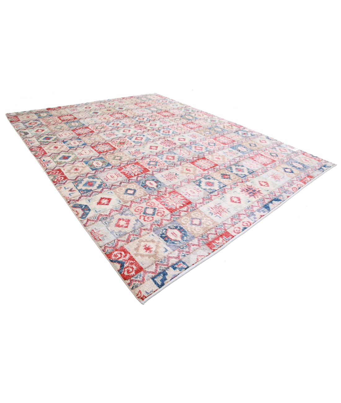 Moroccan 10'8'' X 13'10'' Hand-Knotted Wool Rug 10'8'' x 13'10'' (320 X 415) / Multi / Multi