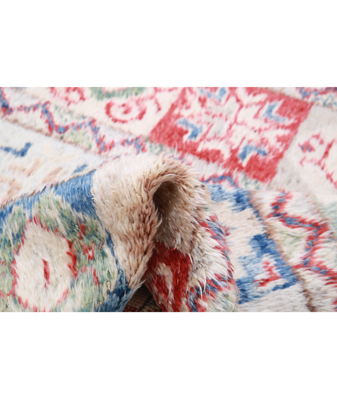 Moroccan 10'8'' X 13'10'' Hand-Knotted Wool Rug 10'8'' x 13'10'' (320 X 415) / Multi / Multi