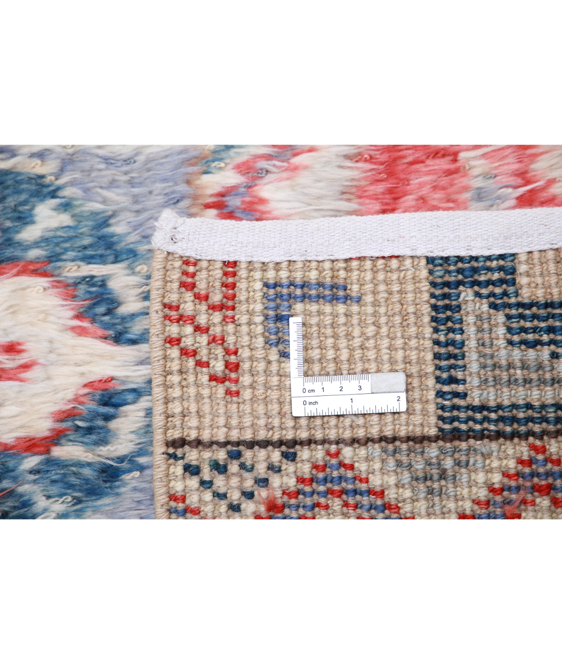 Moroccan 10'8'' X 13'10'' Hand-Knotted Wool Rug 10'8'' x 13'10'' (320 X 415) / Multi / Multi