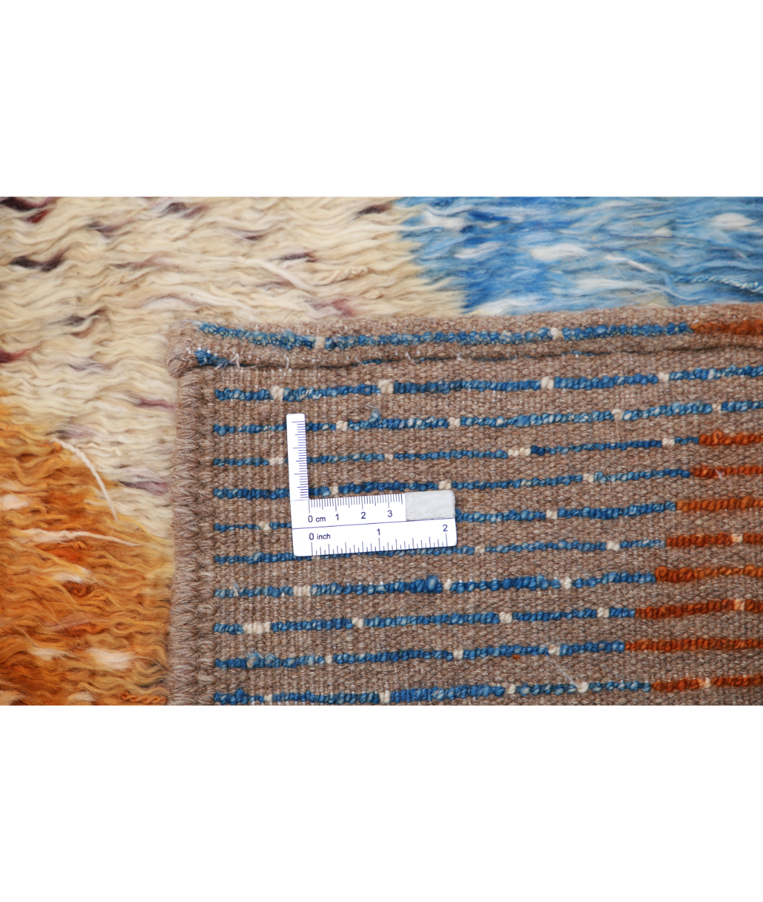 Moroccan 6'7'' X 9'3'' Hand-Knotted Wool Rug 6'7'' x 9'3'' (198 X 278) / Multi / Multi