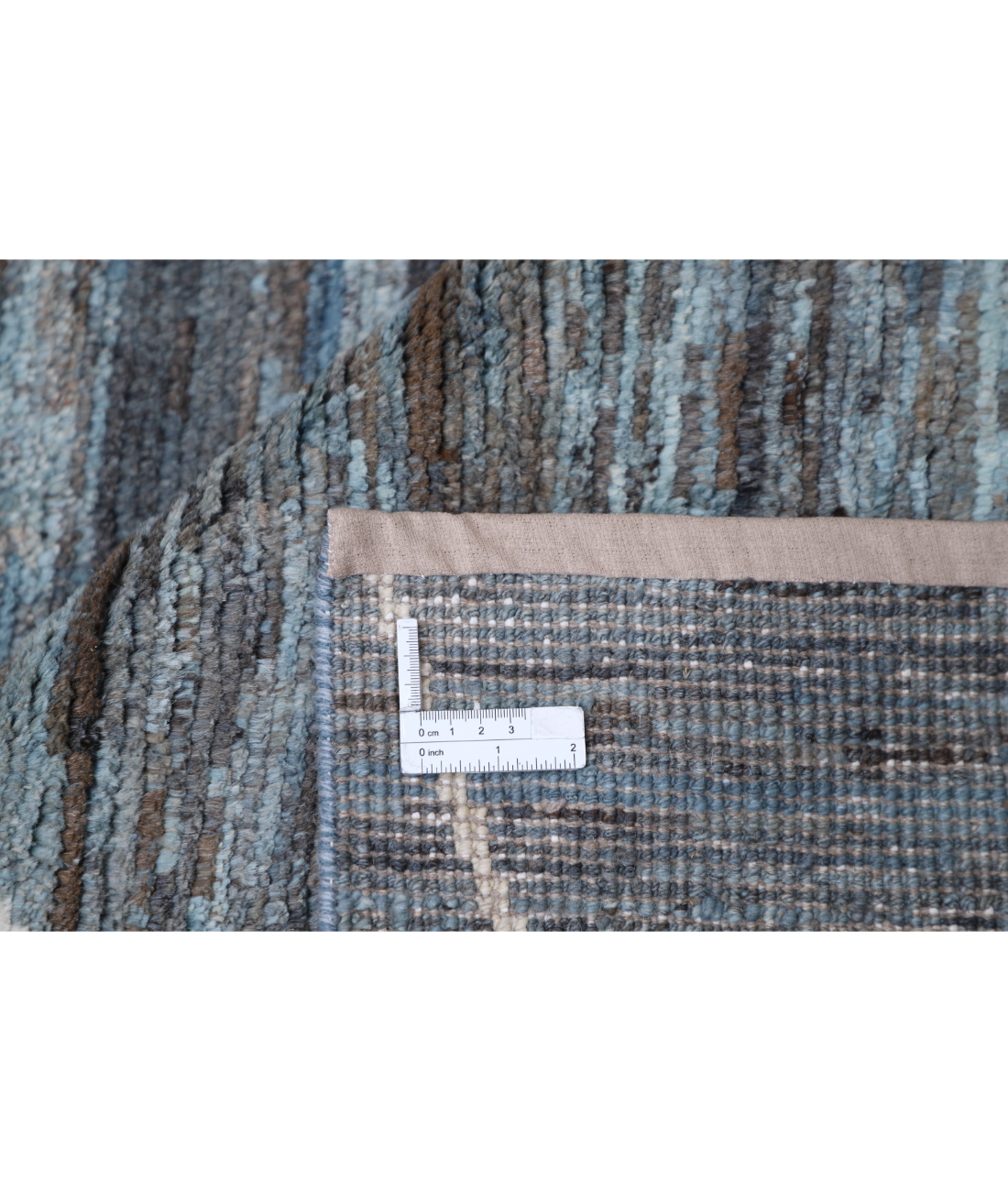 Hand Knotted Moroccan Wool Rug 5' 11" X 8' 9" 5' 11" X 8' 9" (180 X 267) / Grey / Grey