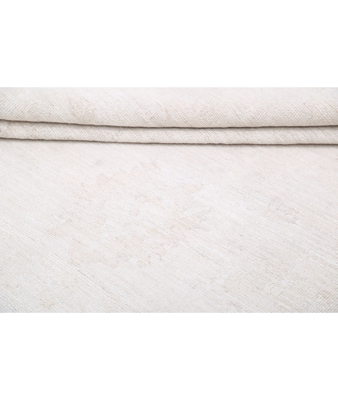 Oushak 10'4'' X 14'1'' Hand-Knotted Wool Rug 10'4'' x 14'1'' (310 X 423) / Ivory / Beige