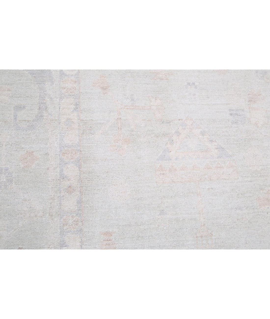 Oushak 7'11'' X 10'9'' Hand-Knotted Wool Rug 7'11'' x 10'9'' (238 X 323) / Ivory / Ivory