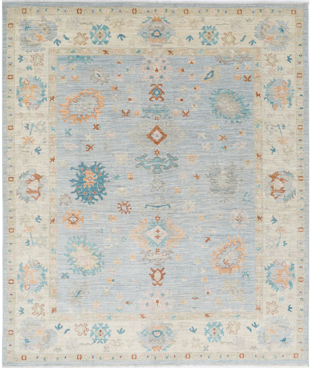 Oushak 8'4'' X 9'8'' Hand-Knotted Wool Rug – Asiatics USA