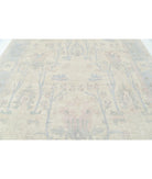 Oushak 9' 1" X 12' 0" Hand-Knotted Wool Rug 9' 1" X 12' 0" (277 X 366) / Ivory / Blue