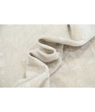 Oushak 8' 2" X 10' 4" Hand-Knotted Wool Rug 8' 2" X 10' 4" (249 X 315) / Grey / Ivory