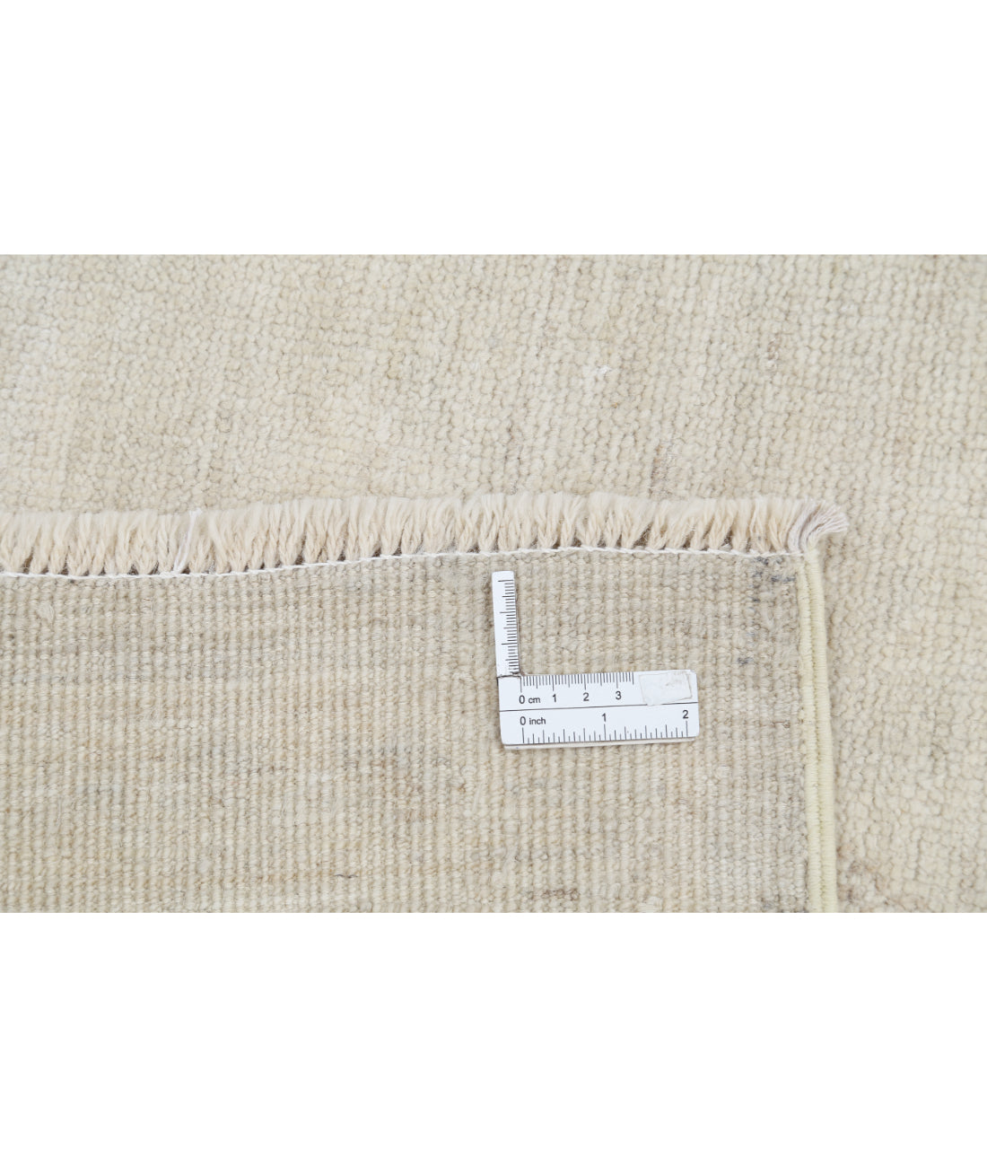 Oushak 7' 10" X 9' 8" Hand-Knotted Wool Rug 7' 10" X 9' 8" (239 X 295) / Beige / Beige