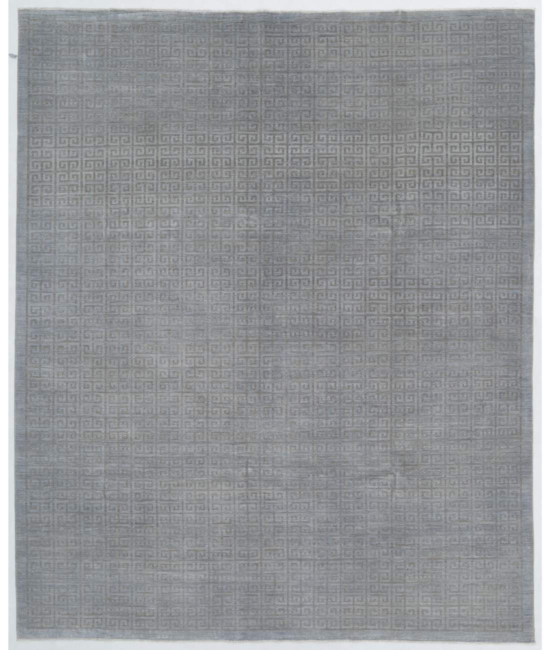 Hand Knotted Overdye Wool Rug 9' 0" X 10' 10" 9' 0" X 10' 10" (274 X 330) / Grey / Taupe