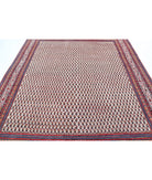 Mir-Saraband 7'9'' X 9'11'' Hand-Knotted Wool Rug 7'9'' x 9'11'' (233 X 298) / Ivory / Multi