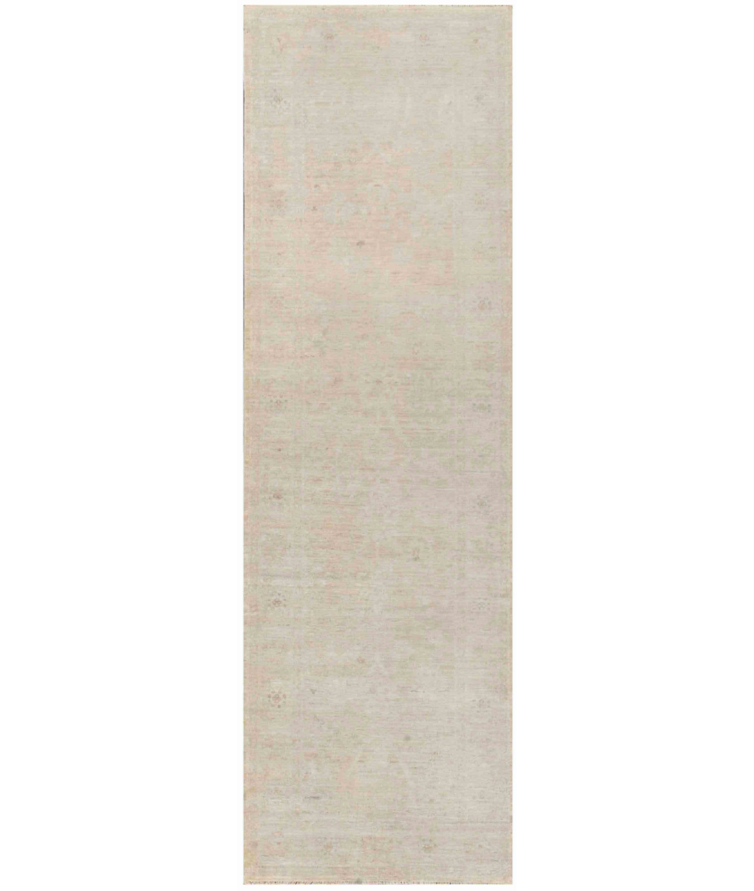 Hand Knotted Serenity Wool Rug 3' 0" X 9' 9" 3' 0" X 9' 9" (91 X 297) / Red / Ivory