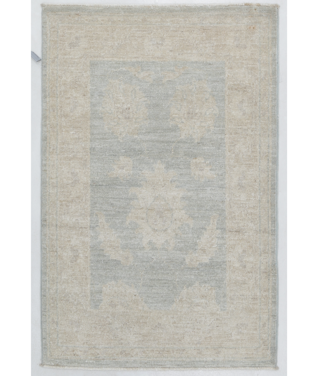 Hand Knotted Serenity Wool Rug 2' 2" X 3' 4" 2' 2" X 3' 4" (66 X 101) / Grey / Brown