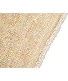 Serenity 3' 11" X 19' 2" Hand-Knotted Wool Rug 3' 11" X 19' 2" (119 X 584) / Grey / Ivory