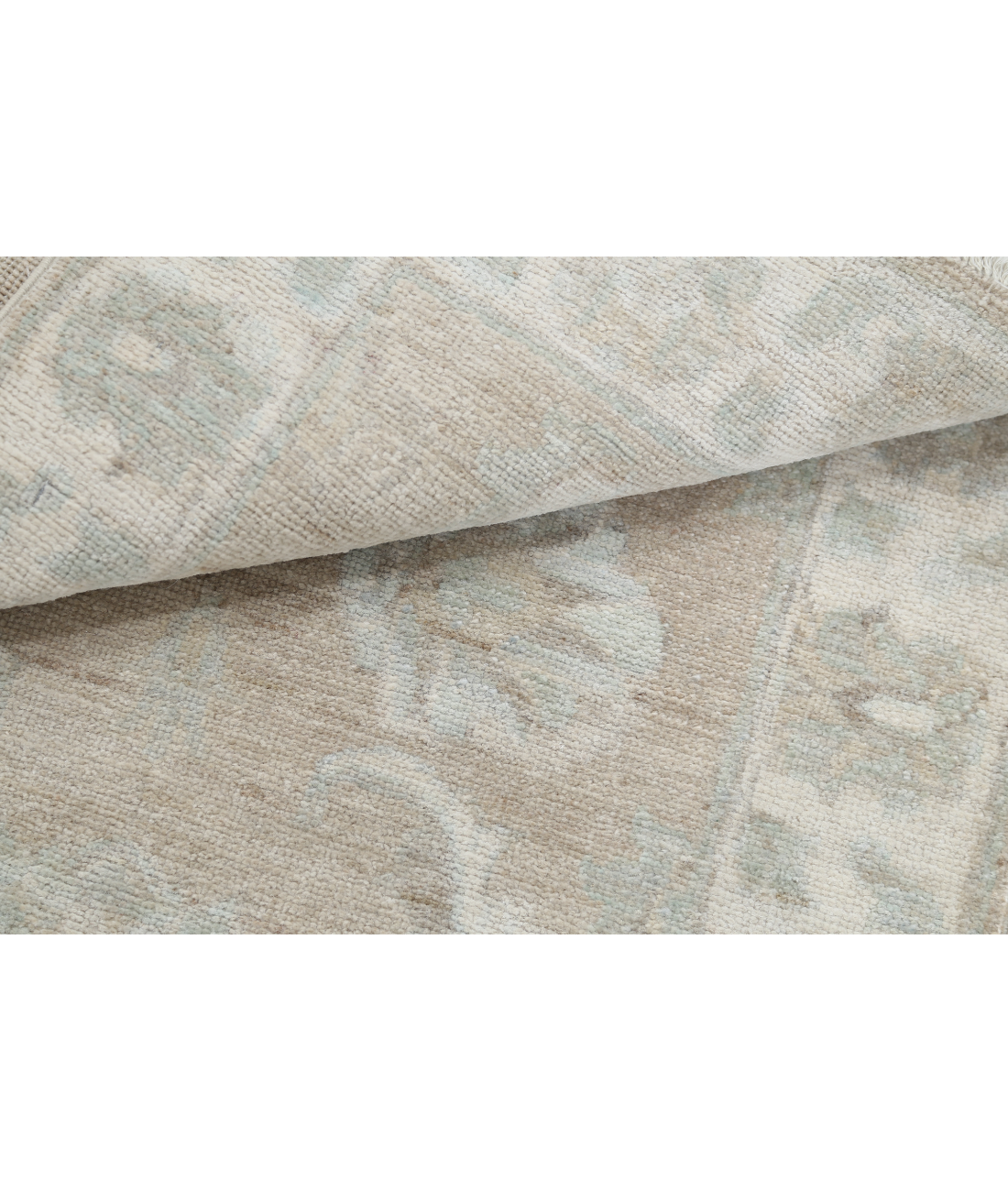 Hand Knotted Serenity Wool Rug 2' 2" X 3' 4" 2' 2" X 3' 4" (66 X 101) / Brown / Ivory
