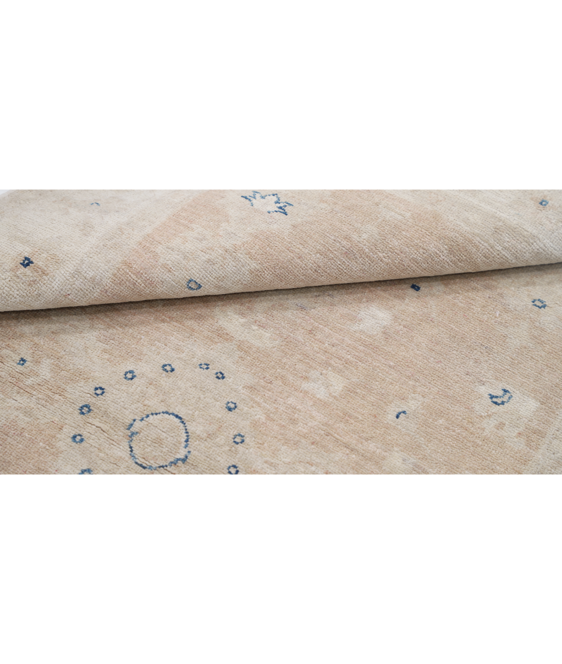 Hand Knotted Serenity Wool Rug 3' 3" X 4' 11" 3' 3" X 4' 11" (99 X 150) / Brown / Ivory