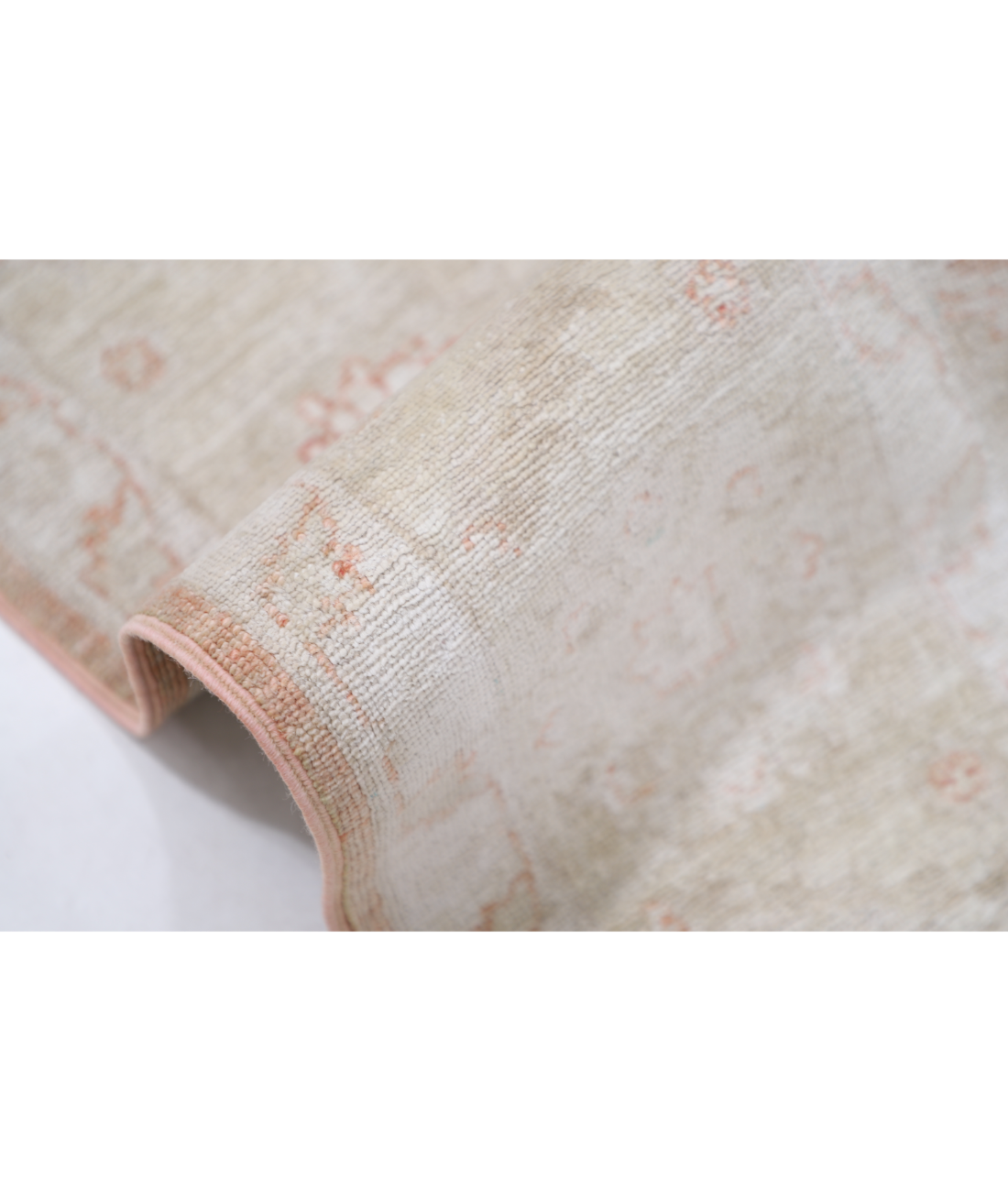 Hand Knotted Serenity Wool Rug 5' 9" X 9' 6" 5' 9" X 9' 6" (175 X 290) / Red / Ivory