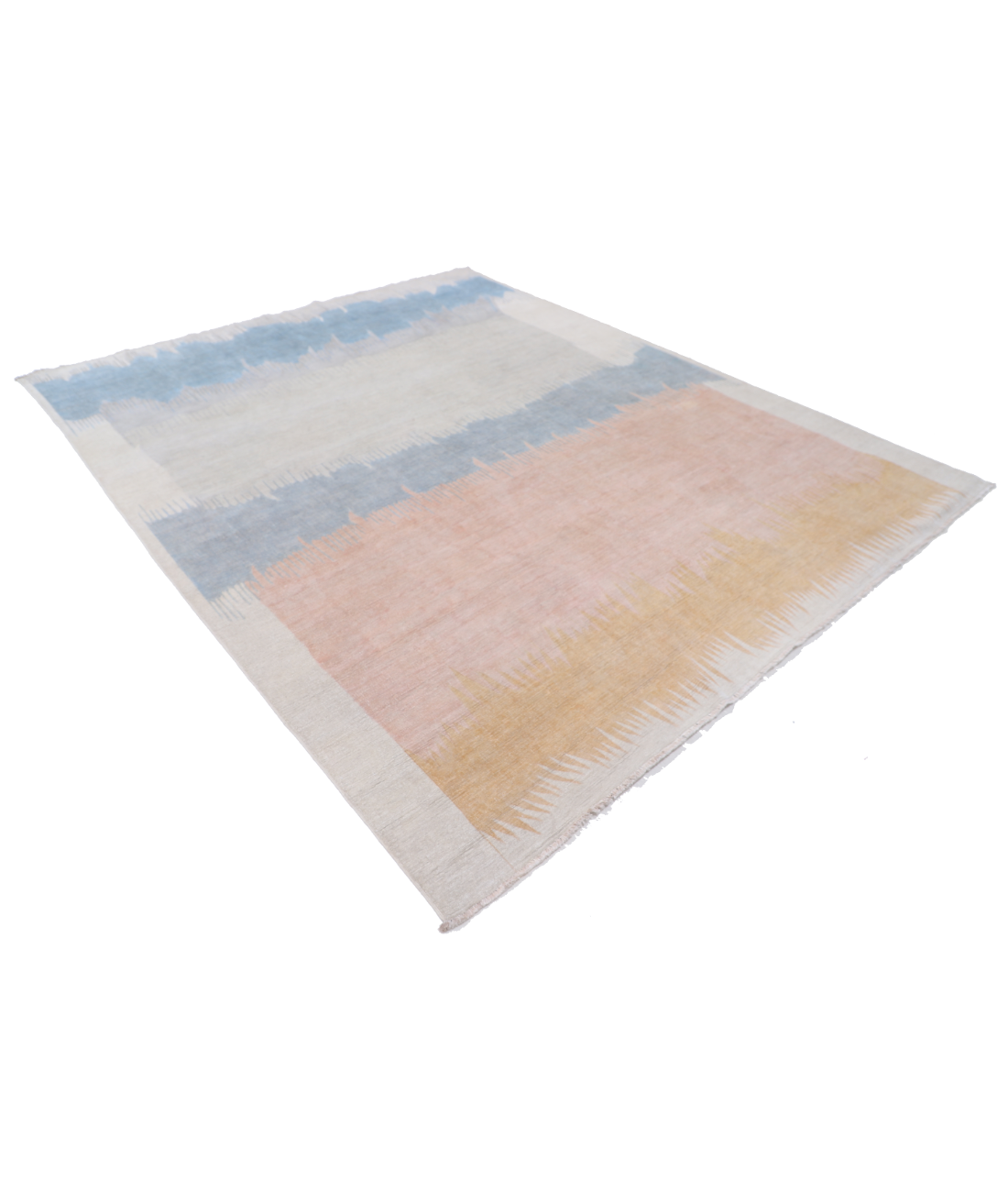 Hand Knotted Serenity Wool Rug 7' 10" X 9' 8" 7' 10" X 9' 8" (239 X 295) / Multi / Multi