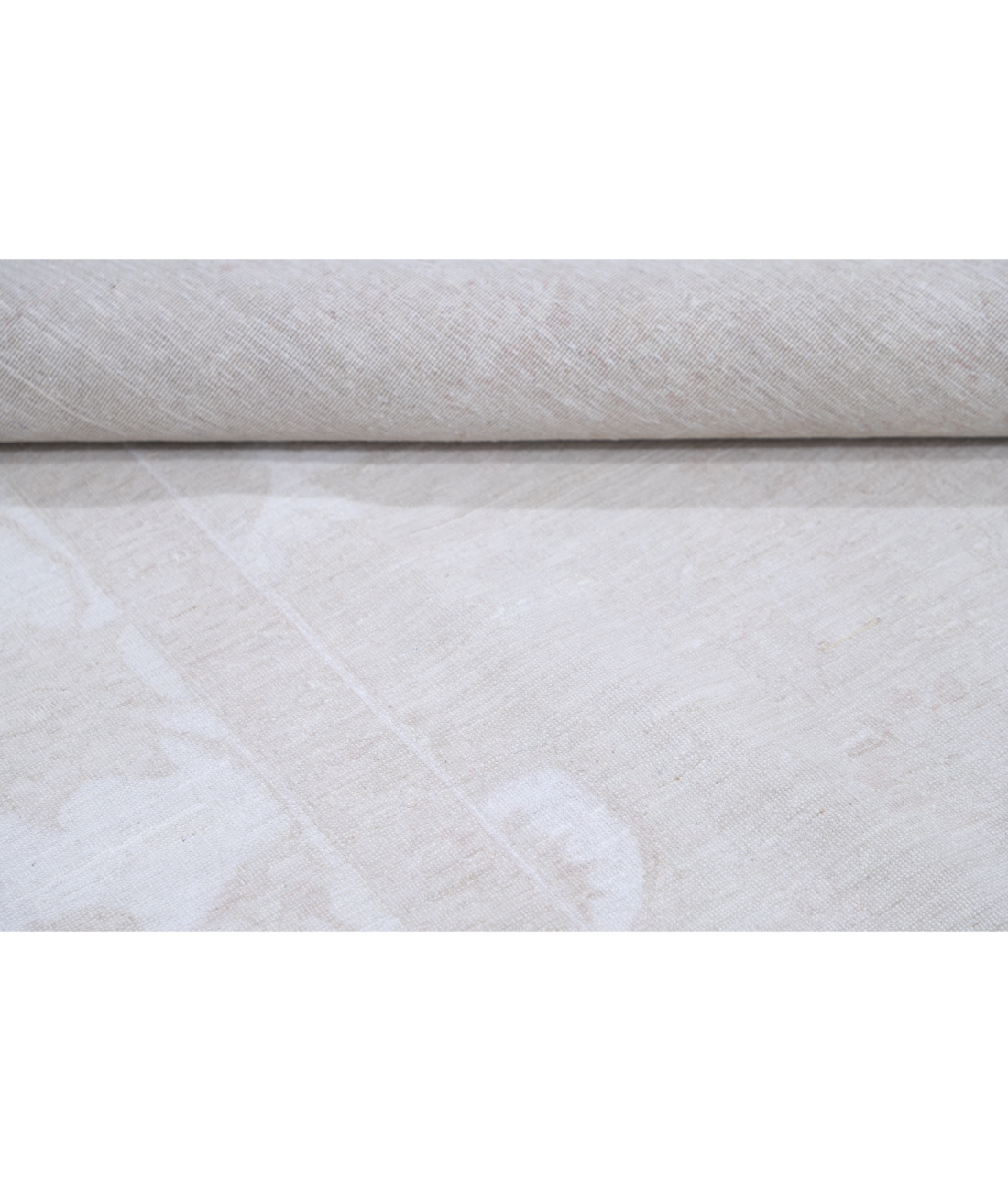 Hand Knotted Serenity Wool Rug 8' 11" X 11' 10" 8' 11" X 11' 10" (272 X 361) / Brown / Ivory