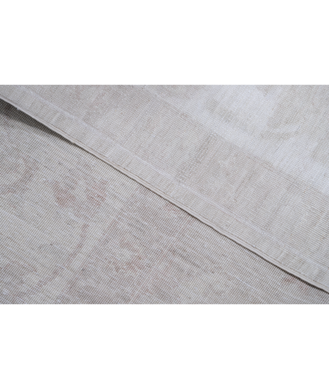 Hand Knotted Serenity Wool Rug 8' 11" X 11' 10" 8' 11" X 11' 10" (272 X 361) / Brown / Ivory