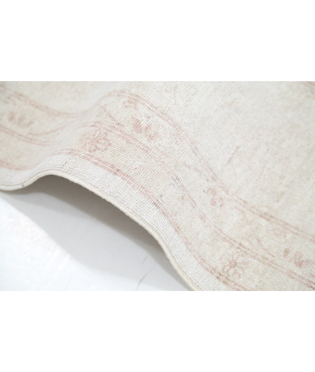 Hand Knotted Serenity Wool Rug 8' 9" X 11' 10" 8' 9" X 11' 10" (267 X 361) / Ivory / Ivory