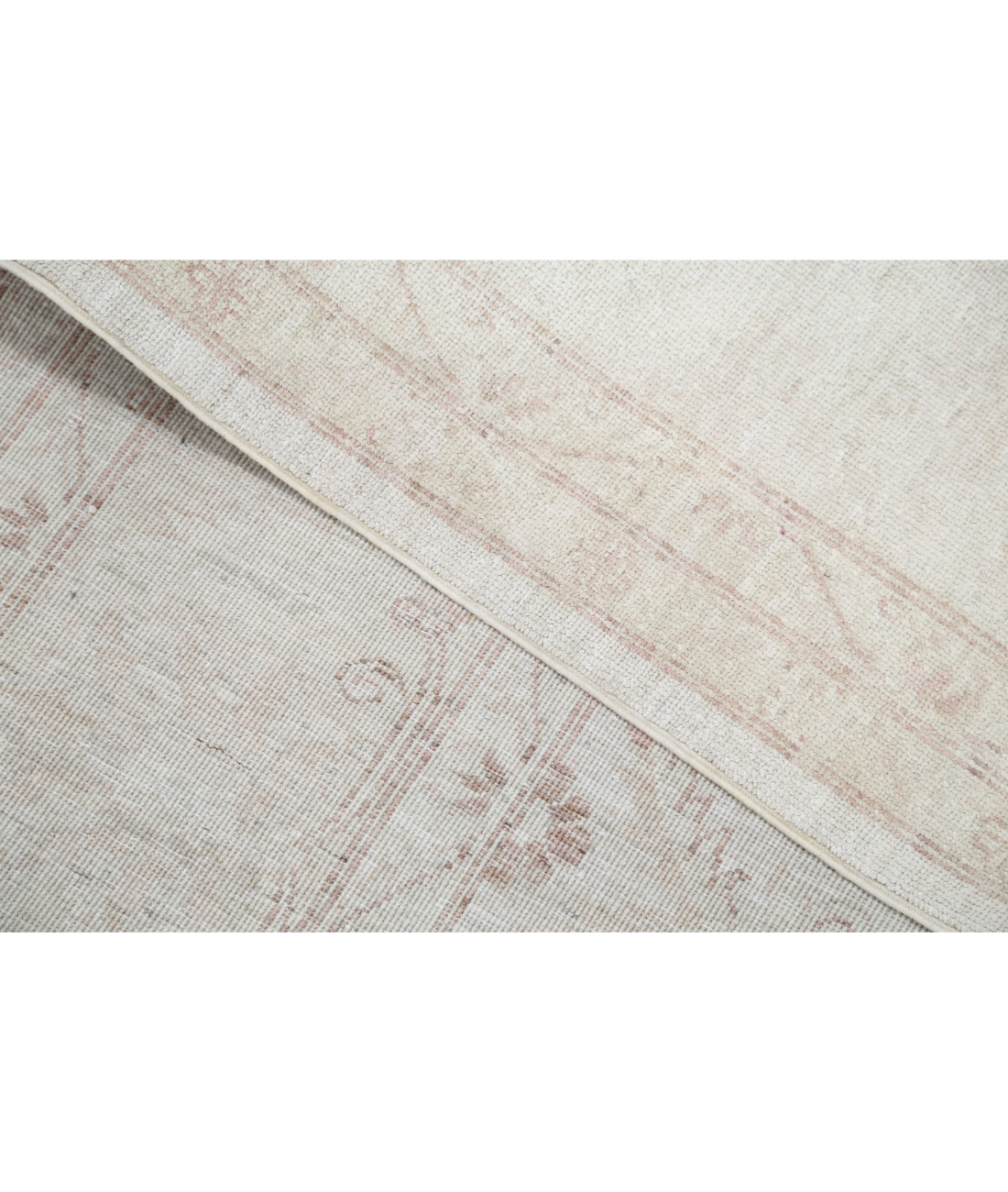 Hand Knotted Serenity Wool Rug 8' 9" X 11' 10" 8' 9" X 11' 10" (267 X 361) / Ivory / Ivory