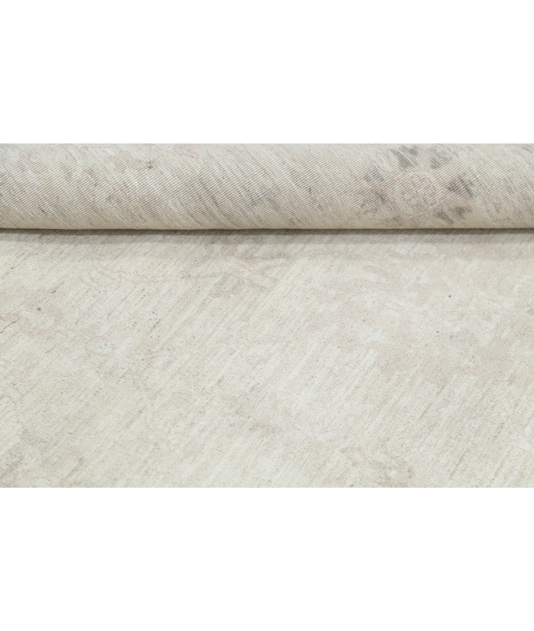 Hand Knotted Serenity Wool Rug 9' 0" X 11' 9" 9' 0" X 11' 9" (274 X 358) / Ivory / Ivory